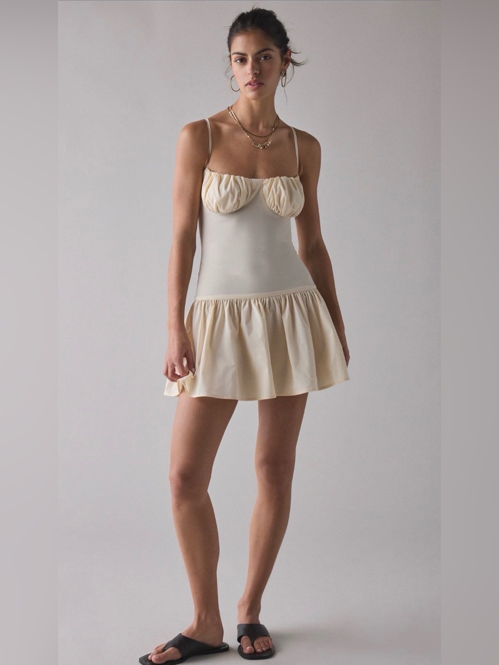 UO Lush Life Voluminous Mini Dress NWT
